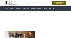 Desktop Screenshot of brownchiropractor.com